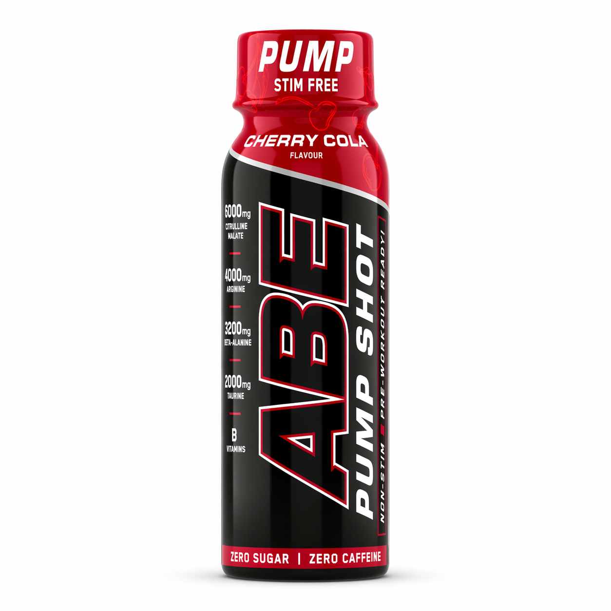 ABEPumpShot100ml-CherryColagry Shots de pré-entraînement ABE Pump - Sans stimulants – Image 1