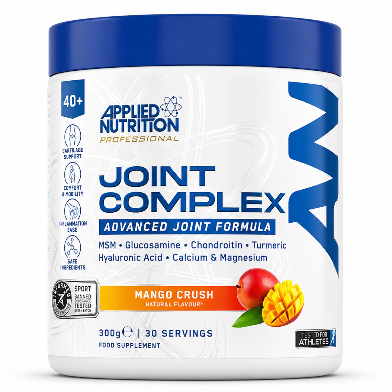 qualisport joint complexe mango Hydration+ Poudre complète d'électrolytes et de vitamines – Image 1